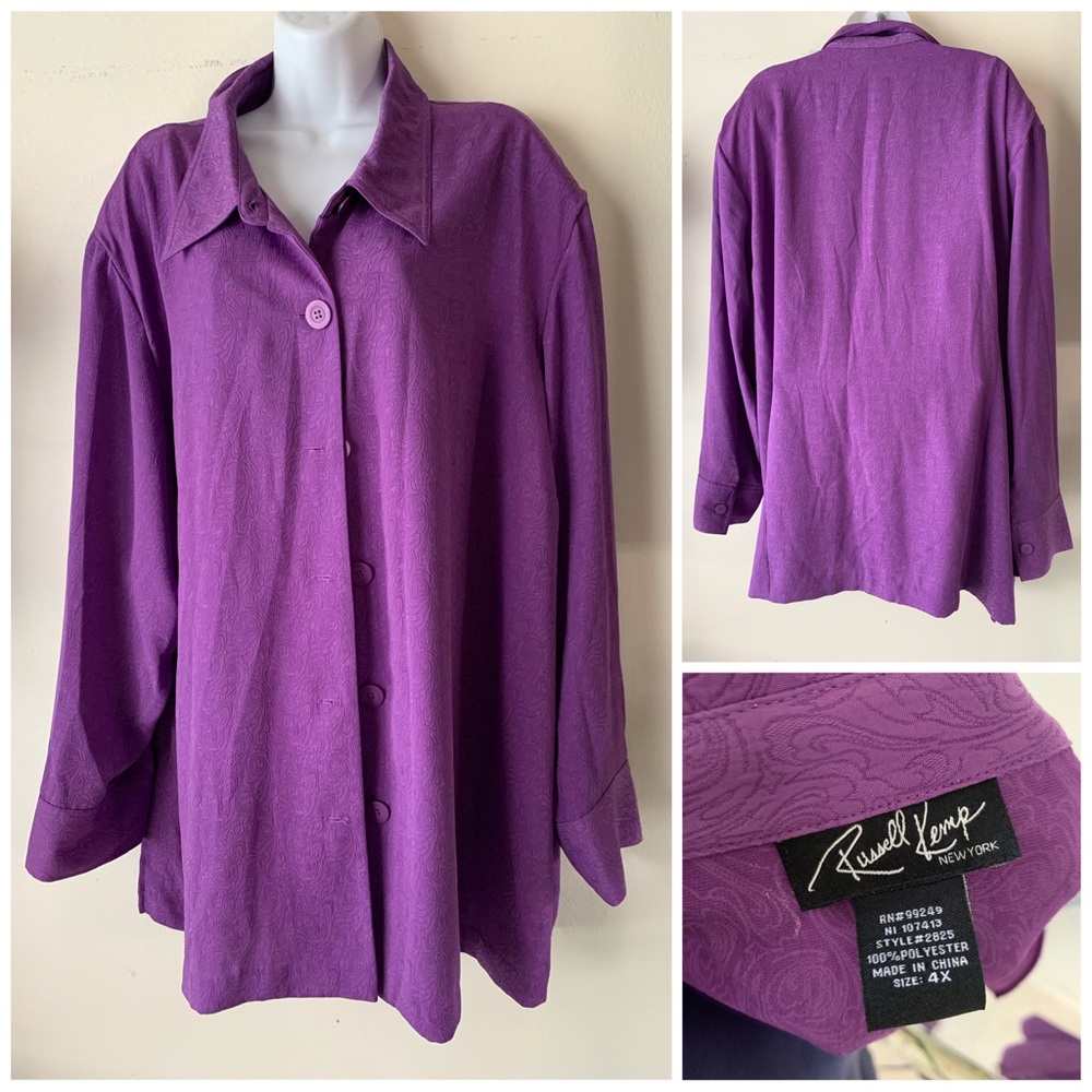 4x plus size blouse/roomy /oversized